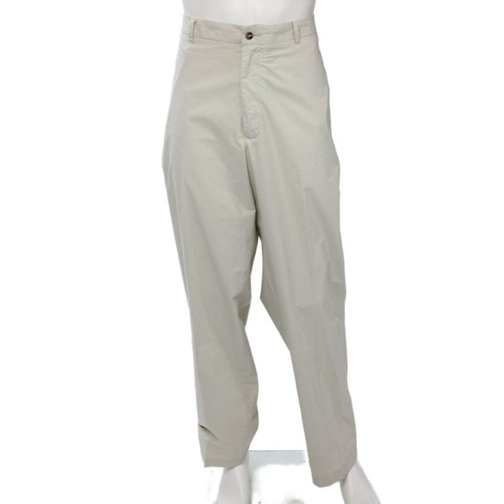 Henry Cottons Mens Chino Pants Beige Cotton Big Tall Size 40